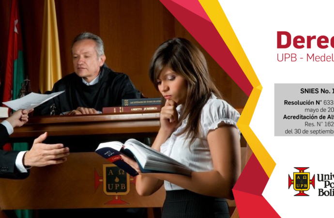 ¿Por qué estudiar Derecho en la UPB?