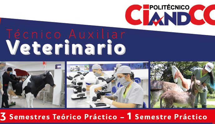Estudia Técnico Auxiliar Veterinario en Ciandco